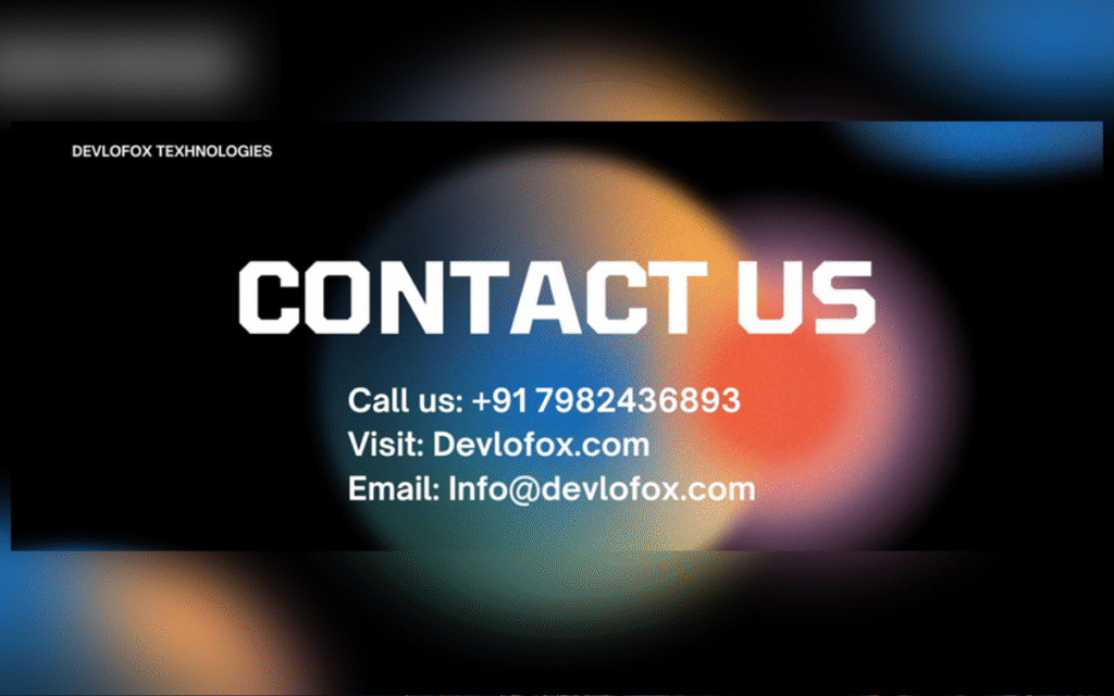 contact us Devlofox.com